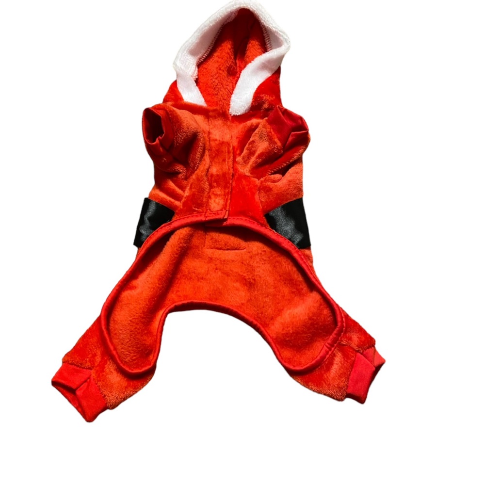 Size XS Pet Santa Suit